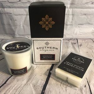 NWT Set of 2 Southern Elegance-Lexington Apple & Bourbon/Swt Potato/Brown Sugar